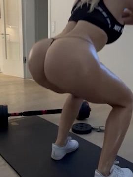 Alexisshv Naked Big Ass in Gym – NEW Video Leaked !